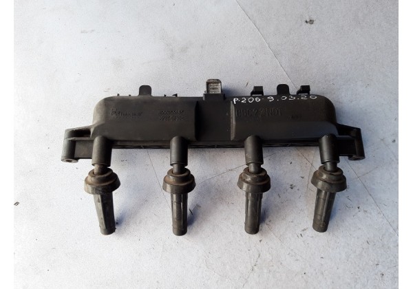 Котушка запалювання CITROEN BERLINGO (1.4, 1.4 i), C2 (1.4, 1.6 VTS), C3 (1.1, 1.1 i, 1.4, 1.4і), XSARA (1.4 i), PEUGEOT 1007 (1.4), 106 ІІ (1.1і, 1.4і), 206 (1.1, 1.1і, 1.4, 1.4і), 306 (1.6), 307 (1.4), PARTNER (1.4), 133818, 9635864980